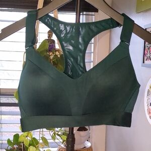 Women's Green Sports Bra